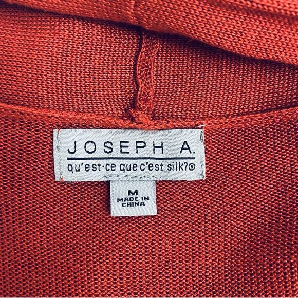 Joseph A Sleeveless Cardigan Size Medium - Picture 9 of 9